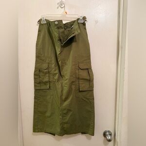 Wild Fable Olive Green Skirt